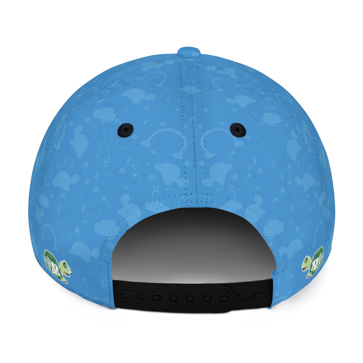 Full width flat visor brim hat "Toned w/ MaJk Logo"