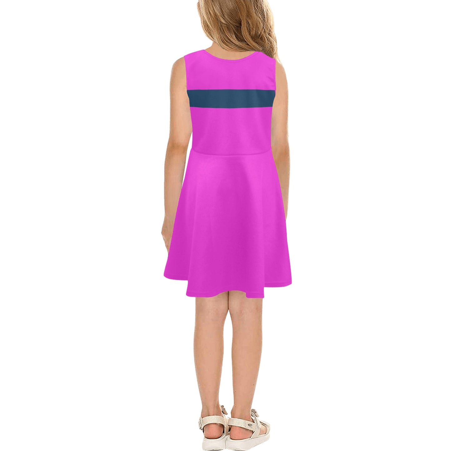 Girl's Sleeveless Sundress "Over the rainbow"