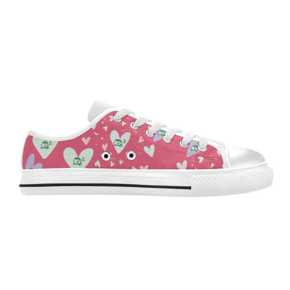 Canvas Kid's low-cut sneakers "That's Amore"