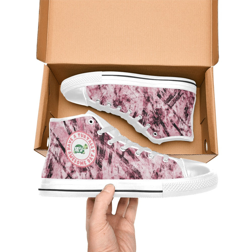 Women's High Top Canvas Sneaker "New Year New Kicks"