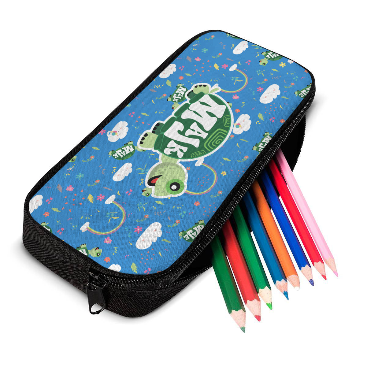 Accessory Pouch "Happy Days" blue