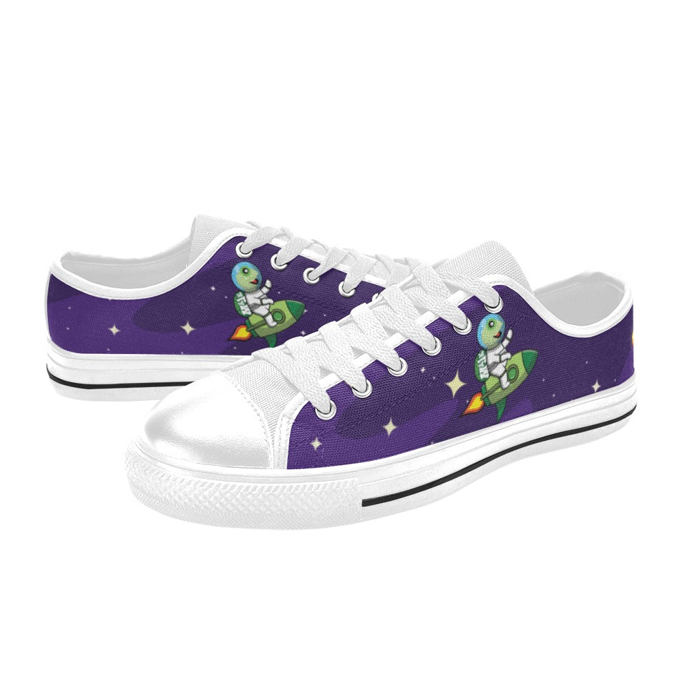 SALE: Canvas Kid's low-cut sneaker "Blast Off"