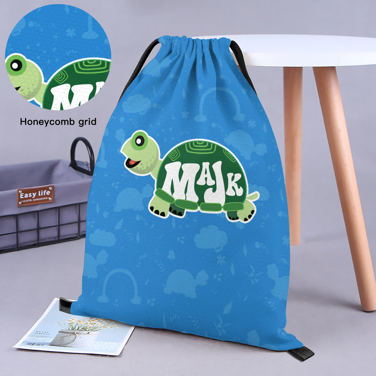 Draw String Bag "Happy Days"