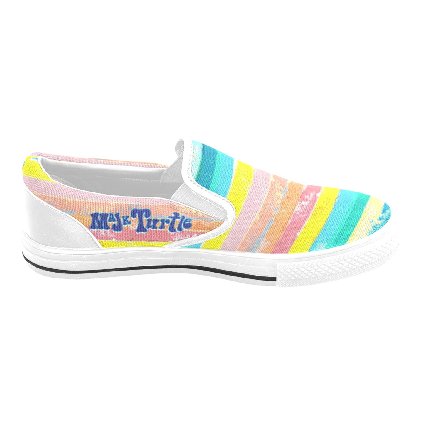 Kid's Slip On Canvas shoes "Pastel Watercolors"