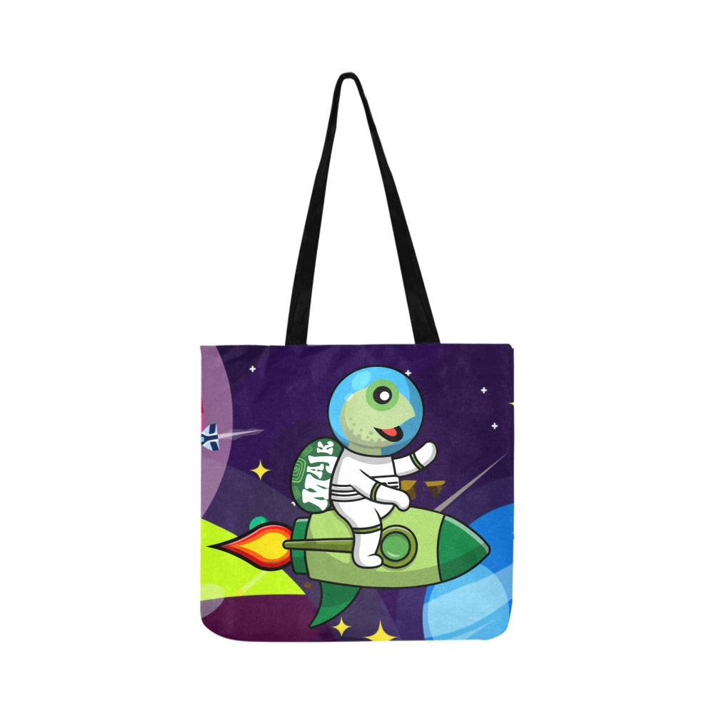 Special Lightweight Shopping Tote Bag "Galactic Journey"
