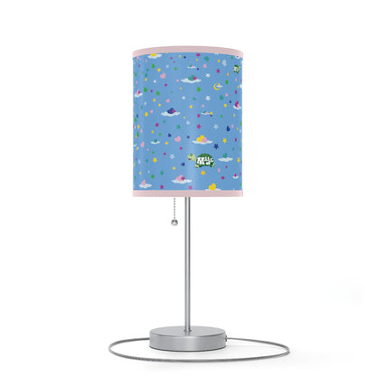 Lamp on a Stand, US|CA plug - Sweet Dreams Little One" Collection (Blue)