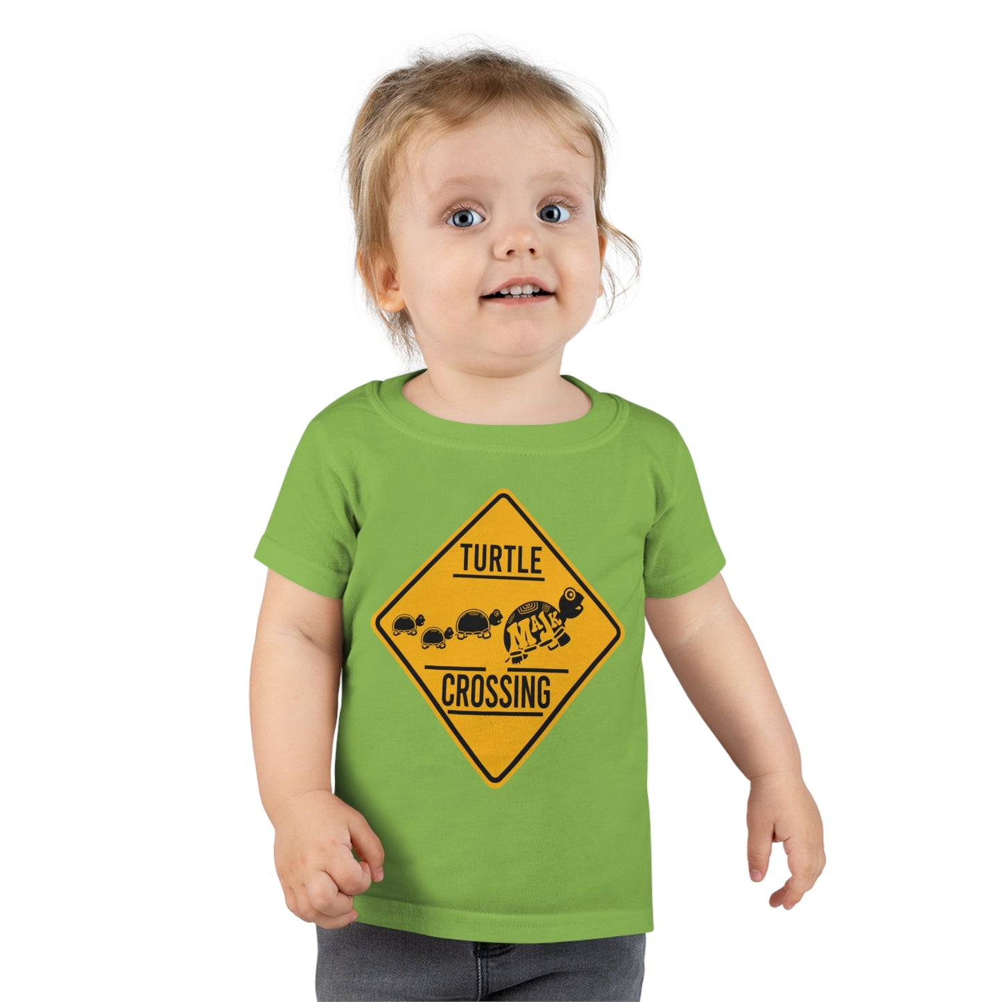 Toddler T-shirt "Turtle Crossing"