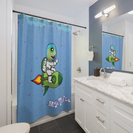 Shower Curtain "Blast off collection"