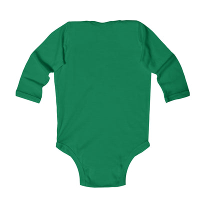Infant Long Sleeve Bodysuit, "Believe in the magic"