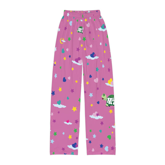 Kids Pajama Pants, Pink "Sweet Dreams"