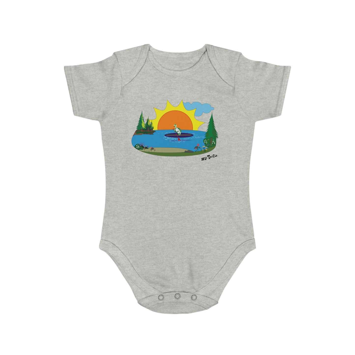Short Sleeve Baby Bodysuit "SUP" Collection