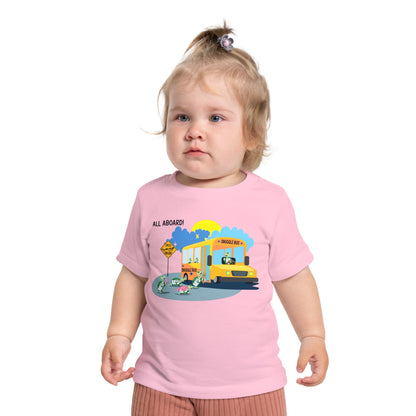 Baby Short Sleeve T-Shirt "Snuggle Bus" Collection