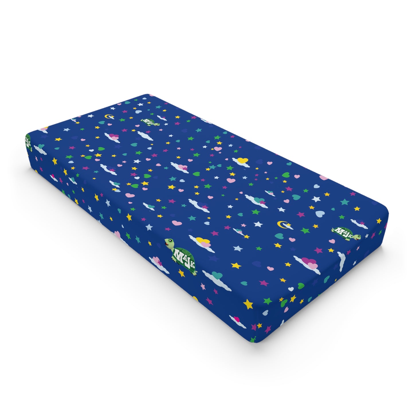 Baby Changing Pad Cover "Sweet Dreams Little One Collection" (Royal Blue)