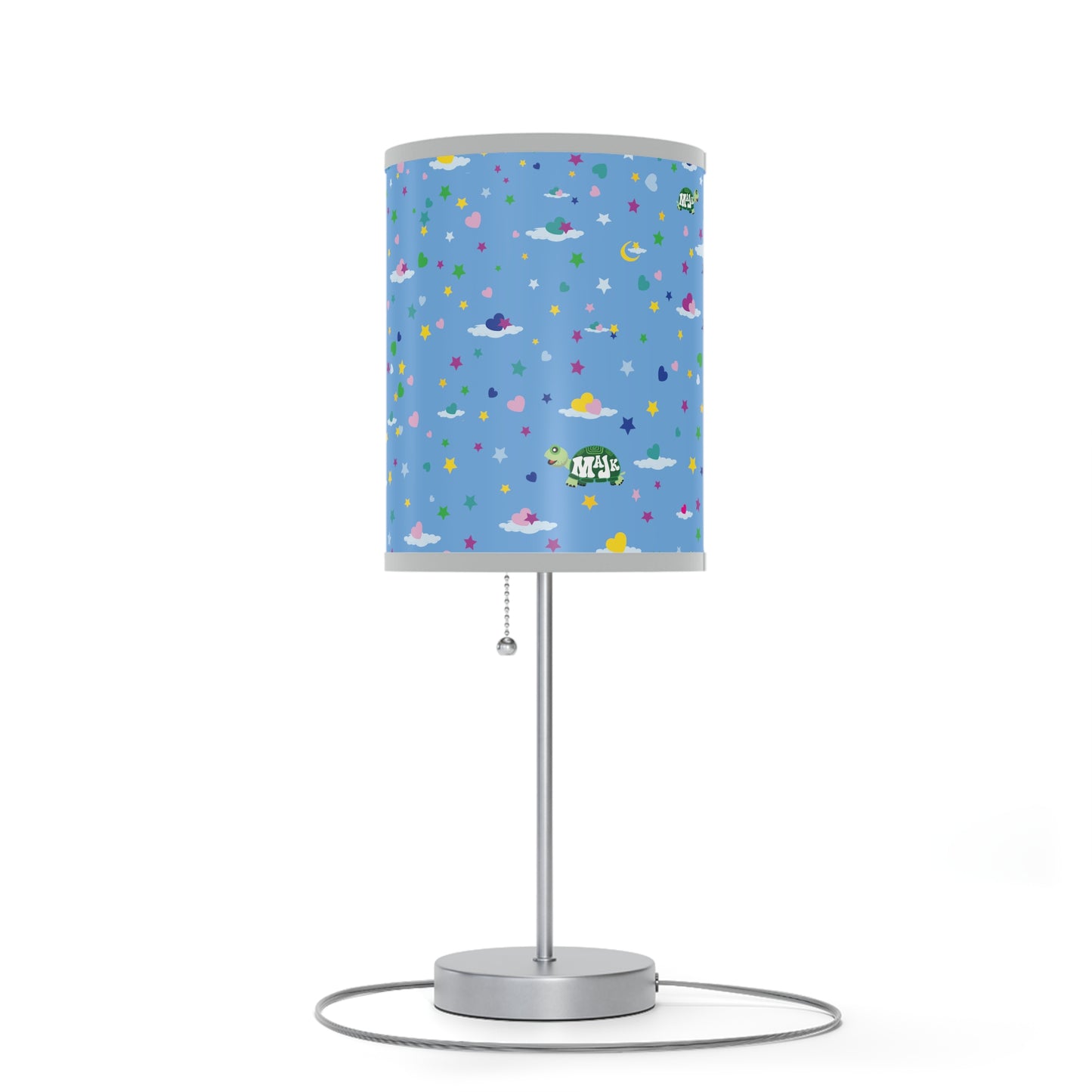 Lamp on a Stand, US|CA plug - Sweet Dreams Little One" Collection (Blue)