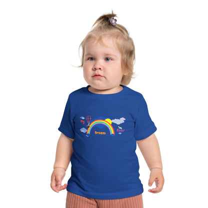 Baby Short Sleeve T-Shirt "Fly, Dream, Soar"