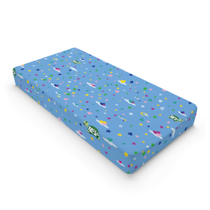 Baby Changing Pad Cover "Sweet Dreams Collection" (lt. Blue)