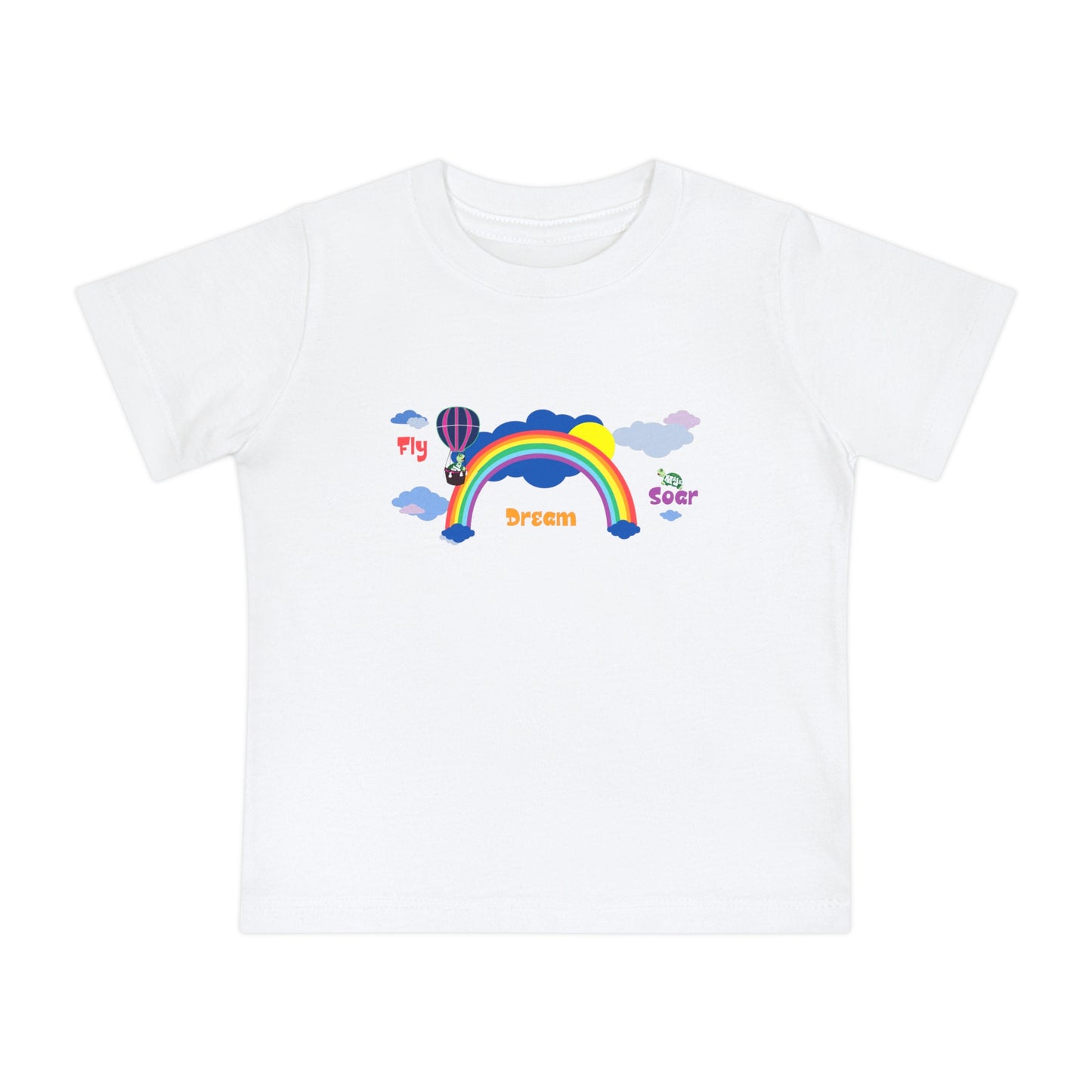 Baby Short Sleeve T-Shirt "Fly, Dream, Soar"