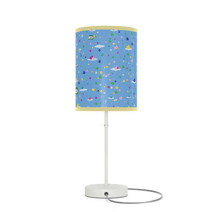 Lamp on a Stand, US|CA plug - Sweet Dreams Little One" Collection (Blue)