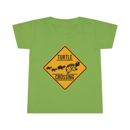 Toddler T-shirt "Turtle Crossing"