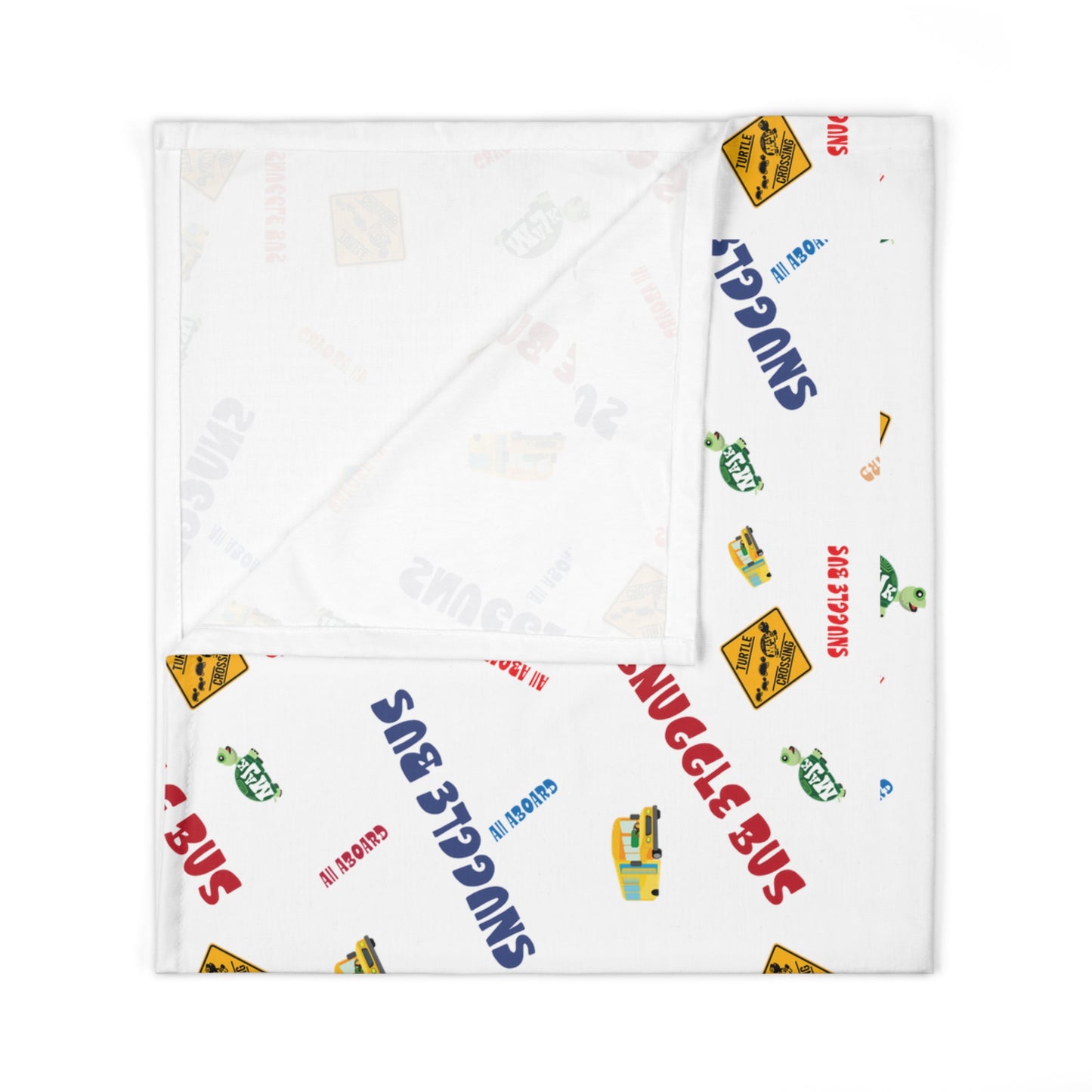 Baby Swaddle Blanket "Snuggle Bus Collection"