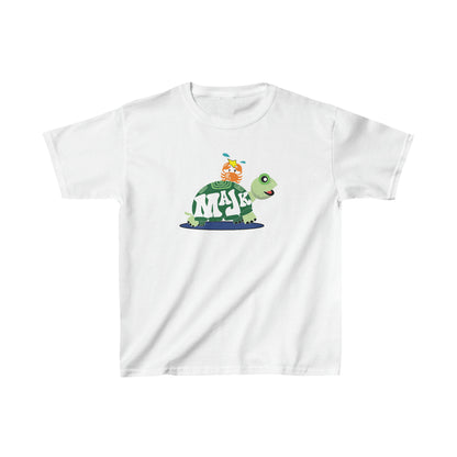 Kid's Classic Cotton Tee,  Bestie's T-shirt w/ MaJK Turtle Logo on back