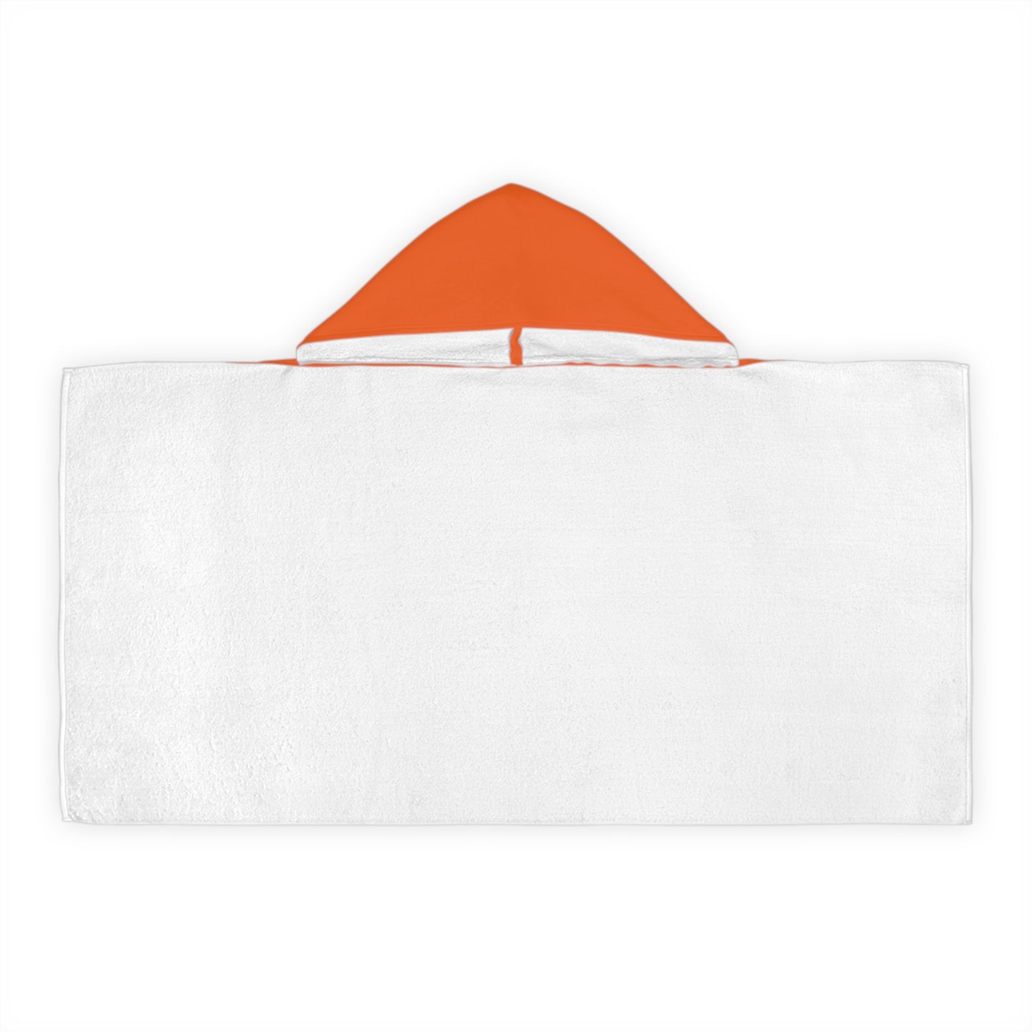 Youth Hooded Towel- "Have a Turtally Awesome Day"  (Orange)