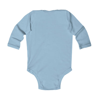 Infant Long Sleeve Bodysuit, by MaJk Turtle Designs (100% Cotton)