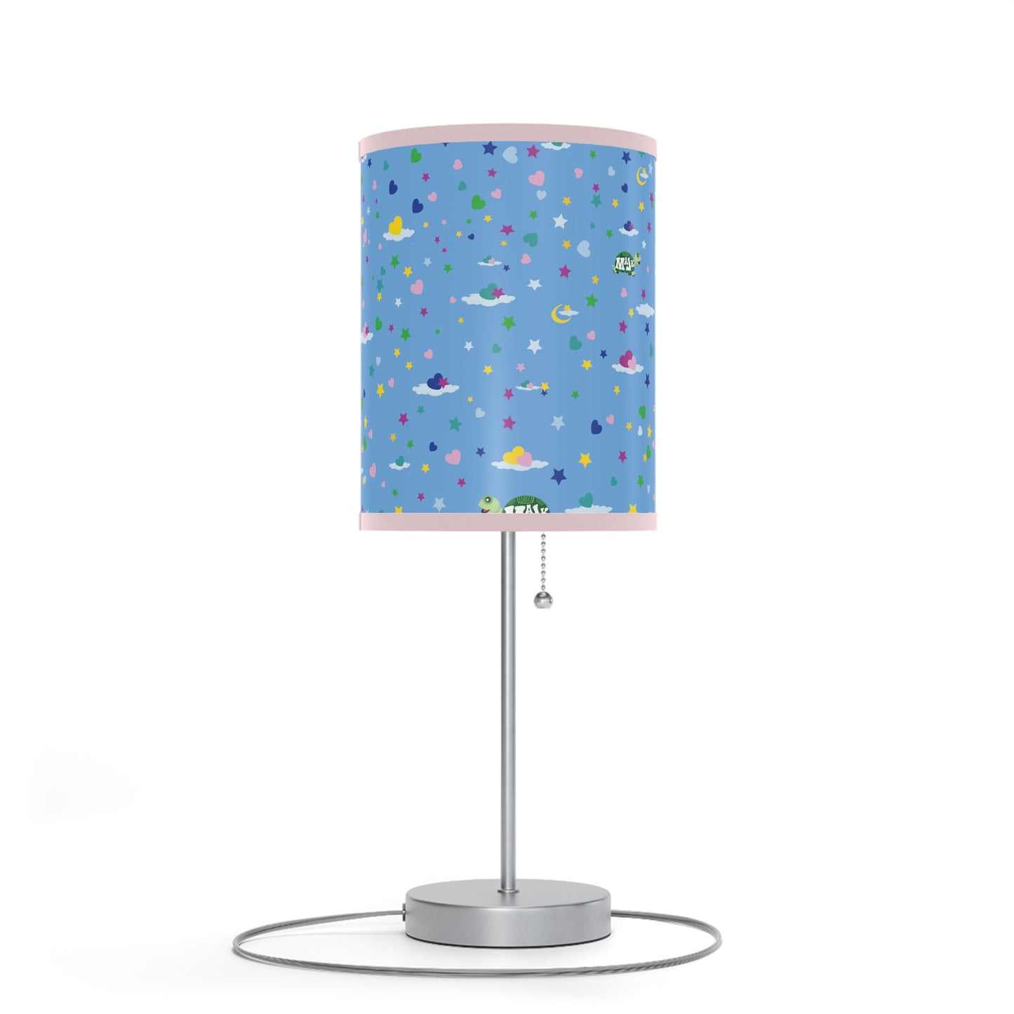 Lamp on a Stand, US|CA plug - Sweet Dreams Little One" Collection (Blue)