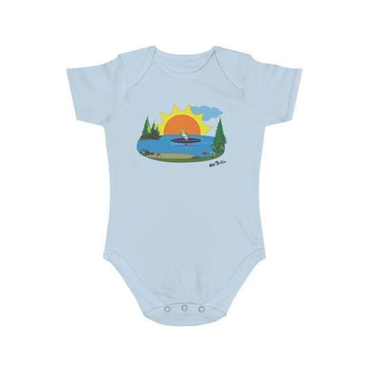 Short Sleeve Baby Bodysuit "SUP" Collection