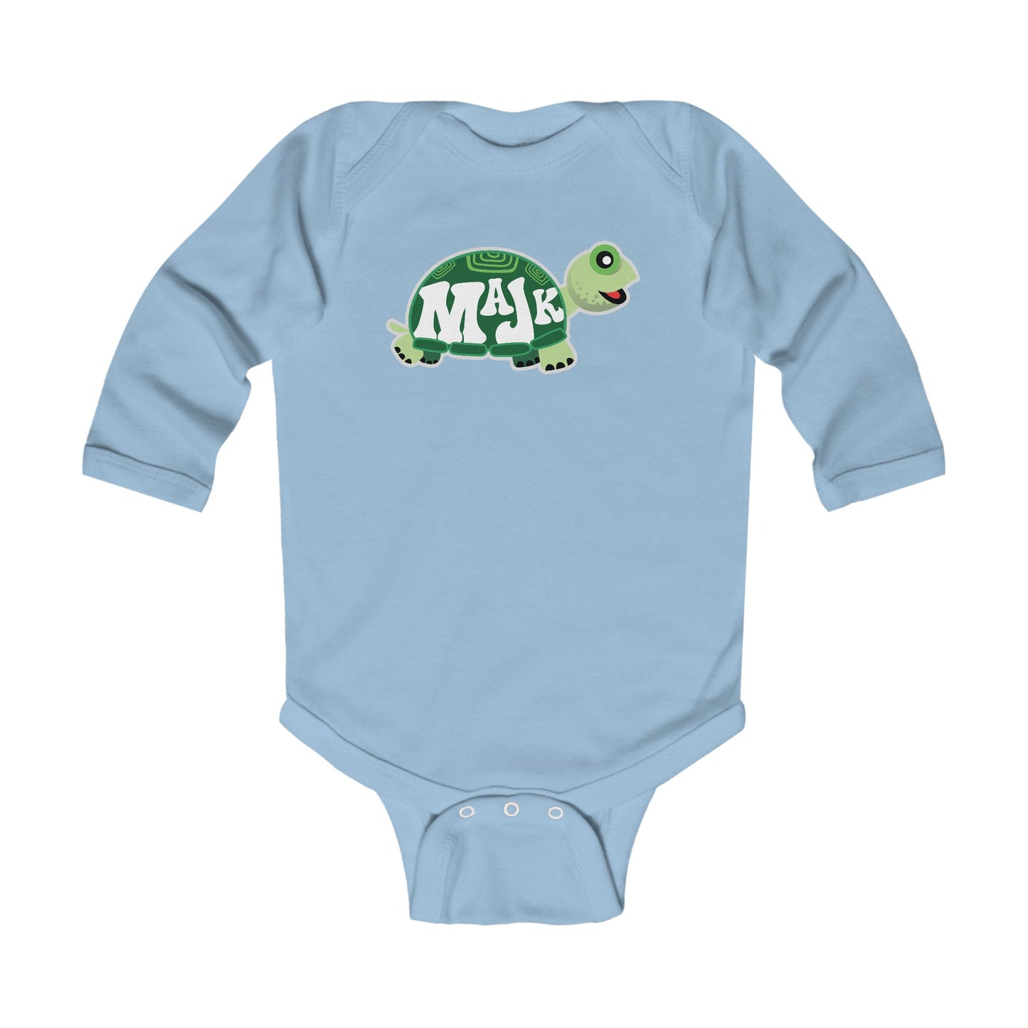 Infant Long Sleeve Bodysuit, by MaJk Turtle Designs