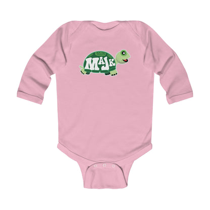 Infant Long Sleeve Bodysuit, by MaJk Turtle Designs