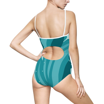 Women's One-piece Swimsuit  Zen Wave"
