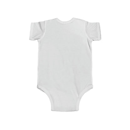 Infant Fine Jersey Bodysuit-MAJK White Silhouette