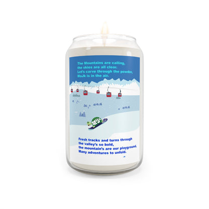 Scented Candle, 13.75oz "The Mountain's Are Calling!" (Comfort Spice scent)