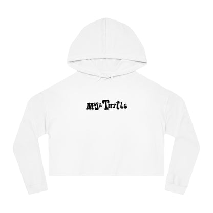 Women's Cropped Hooded Sweatshirt "Tag Shirt"