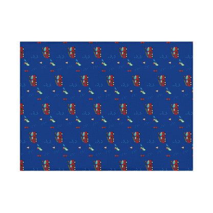 Receiving Blanket Soft Fleece" MAJK Turtle Firefighter" First Responder Design