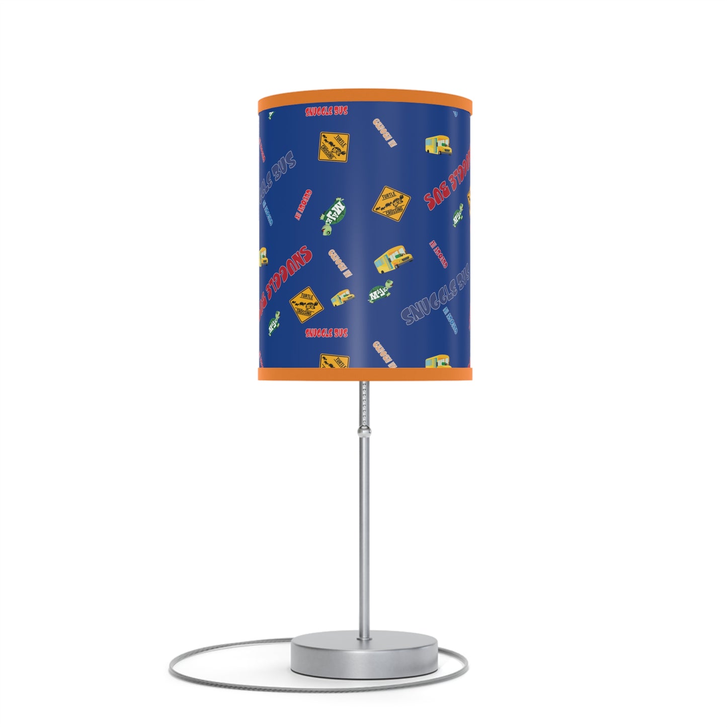 Lamp on a Stand, US|CA plug - Snuggle Bus Collection (blue)