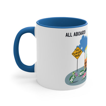 Accent Coffee Mug, 11oz - Snuggle Bus Collection