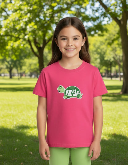 Kid's Classic Logo T-shirt (colorHot Raspberry)