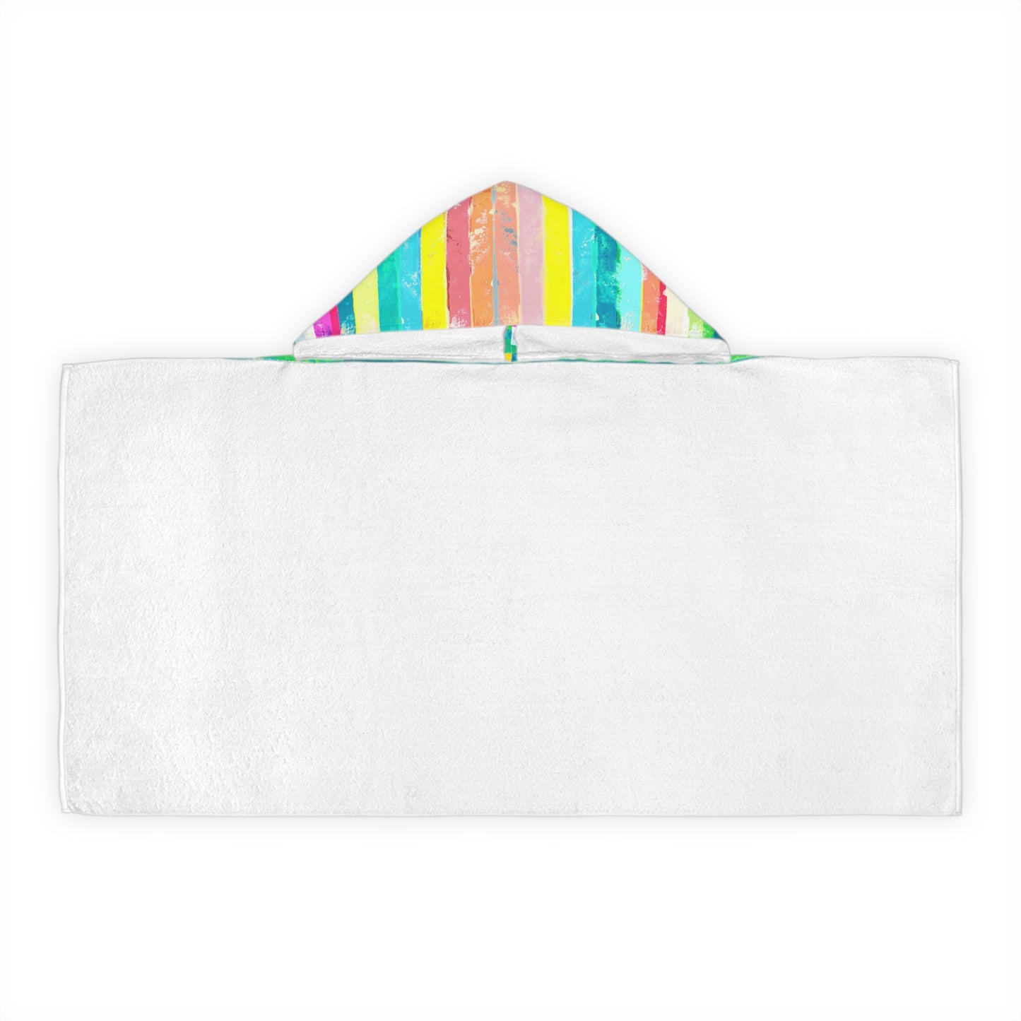 Hooded Towel-Water color "Besties"