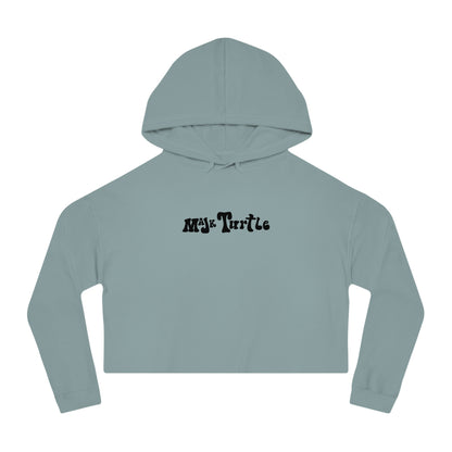 Women's Cropped Hooded Sweatshirt "Tag Shirt"