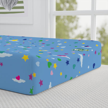 Baby Changing Pad Cover "Sweet Dreams Collection" (lt. Blue)