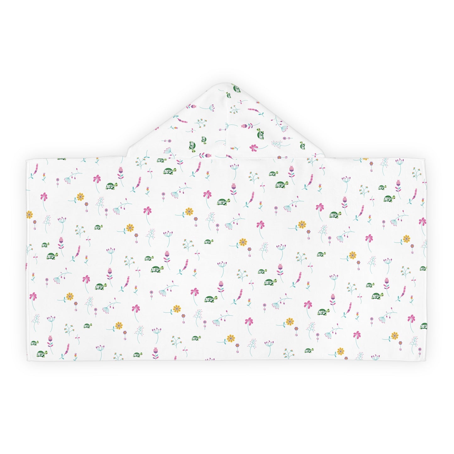 Kid's Hooded Towel — "In bloom"