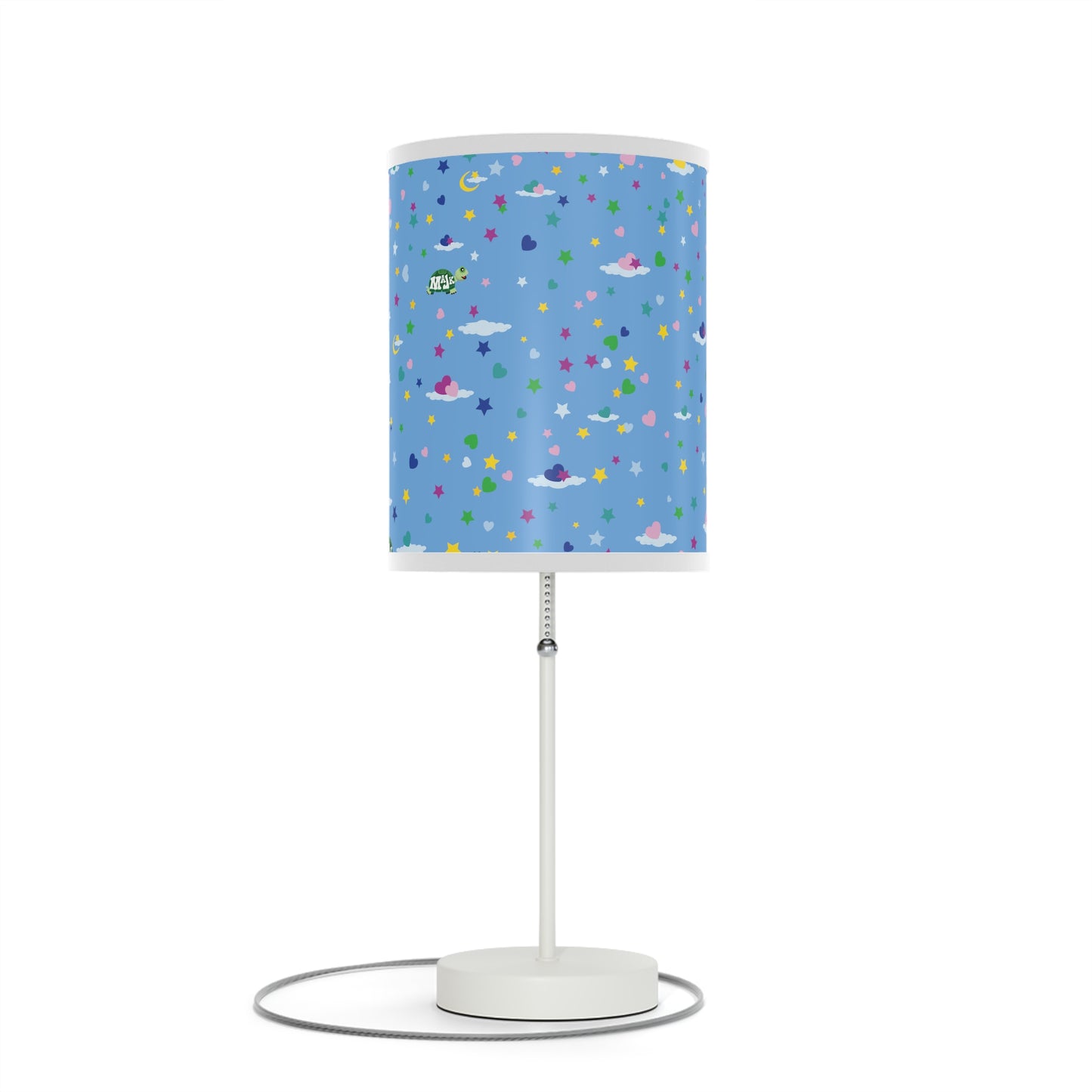 Lamp on a Stand, US|CA plug - Sweet Dreams Little One" Collection (Blue)