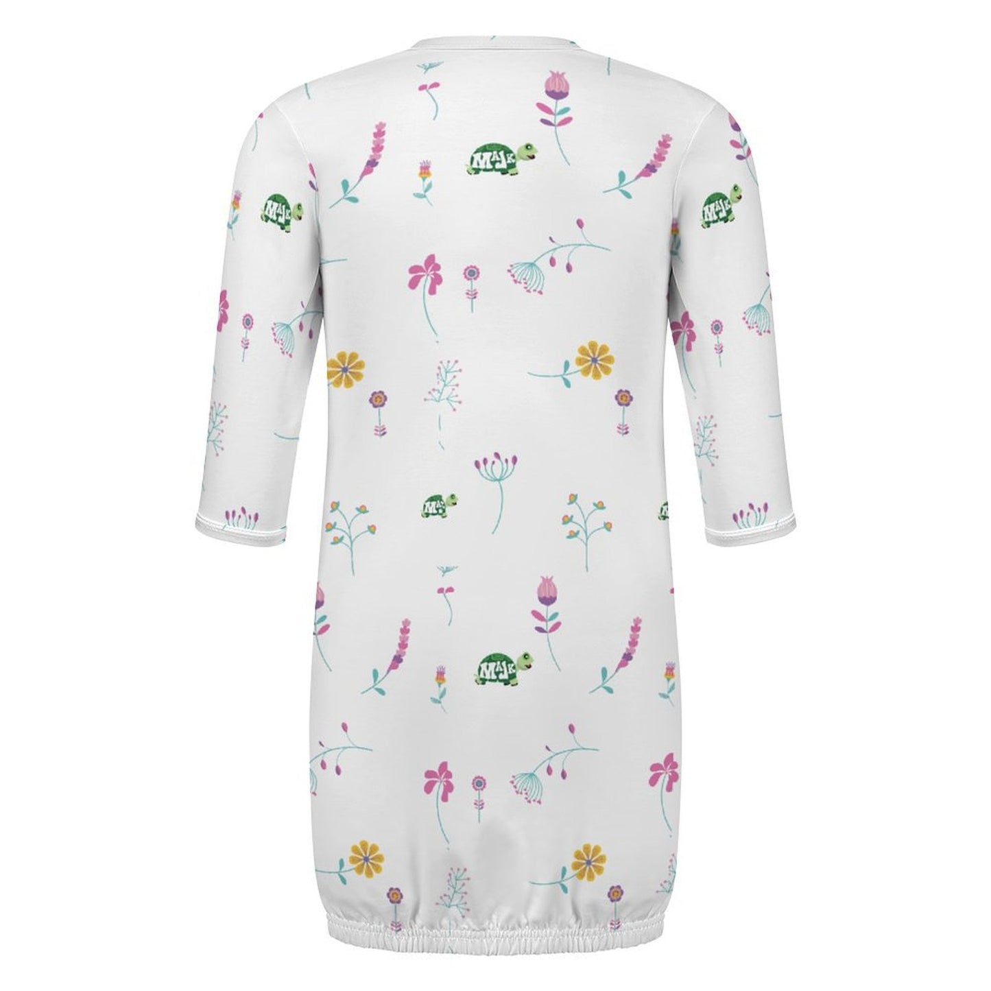 Baby Sleeper Gown "Baby in bloom"