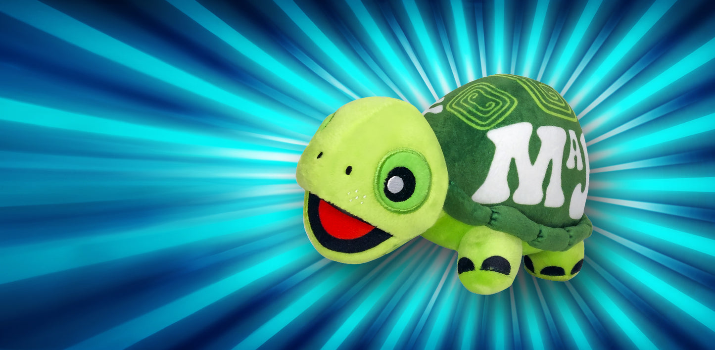 Limited Edition: MaJk Turtle Plush Stuffed Toy, 12"