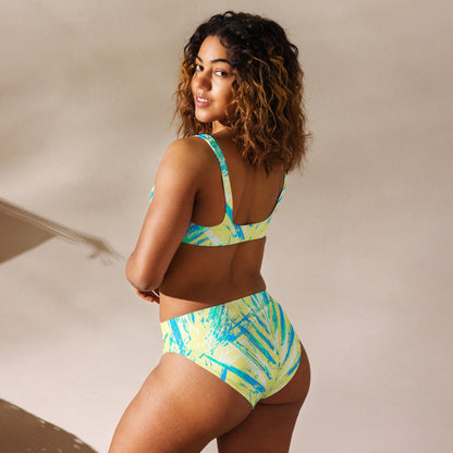 Women's high-waisted 2 piece bikini "Aruba Breeze"