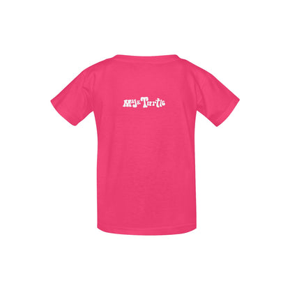 Kid's Classic Logo T-shirt (colorHot Raspberry)