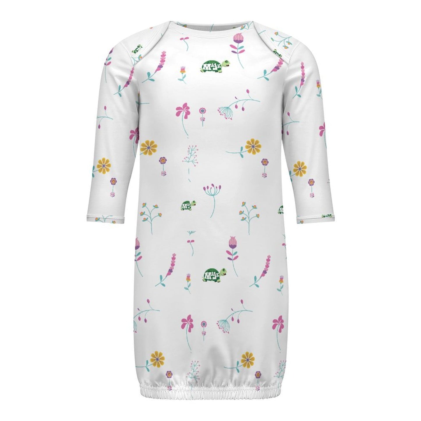 Baby Sleeper Gown "Baby in bloom"