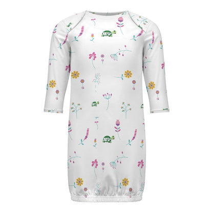 Baby Sleeper Gown "Baby in bloom"